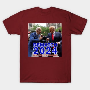 Trump Biden Rematch 2024 T-Shirt